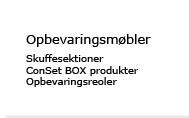 Opbevaringsm&oslash;bler
