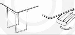 CPU-holder og pennebakker